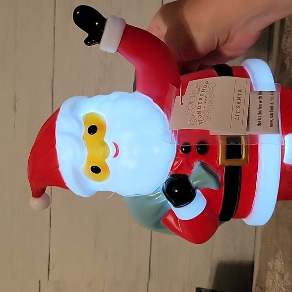 NWT | Wondershop Blow Mold Santa Decorative Figurine - Picture 10 of 10